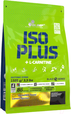 Изотоник Olimp Sport Nutrition Iso Plus Powder лимон / I00004192 (1505г)
