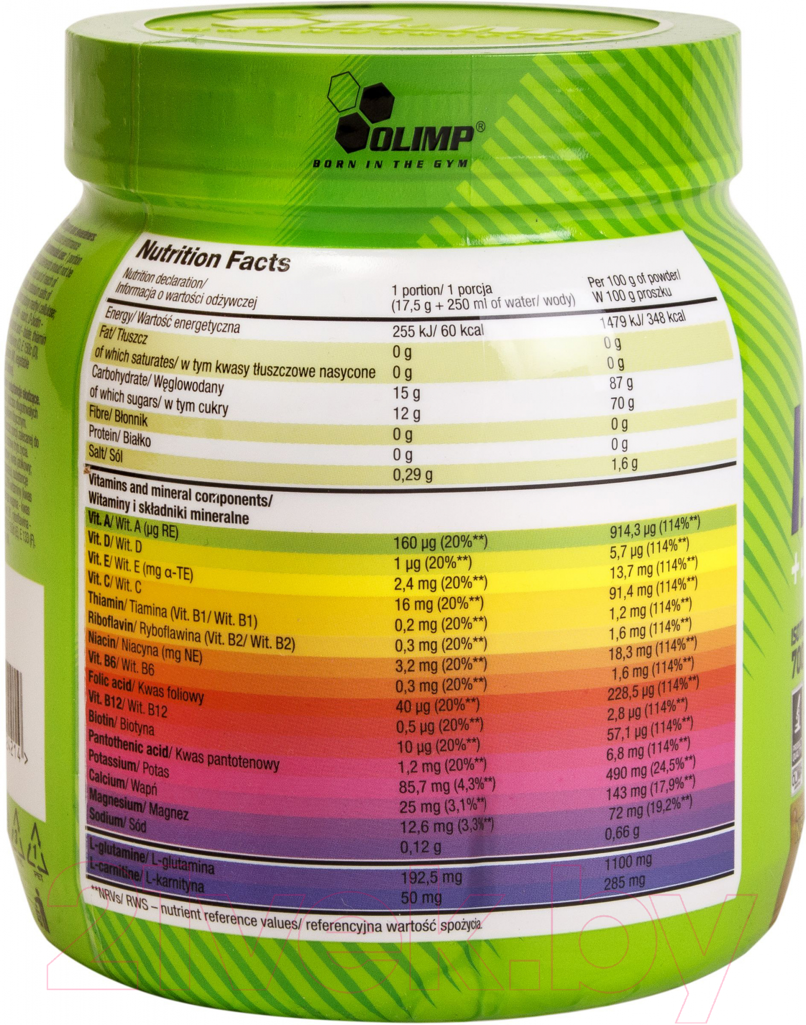 Изотоник Olimp Sport Nutrition Iso Plus Powder / I00002865