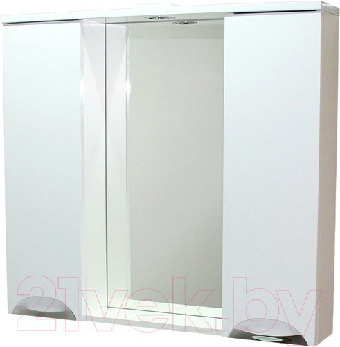 Шкаф с зеркалом для ванной СанитаМебель Эмили 101.900