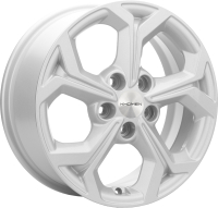 

Литой диск, KHW1606 Corolla 16x6.5" 5x114.3мм DIA 60.1мм ET 45мм F-Silver