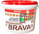 Краска MAV Brava ВД-АК-1035Д (11л, белый полуматовый) - 