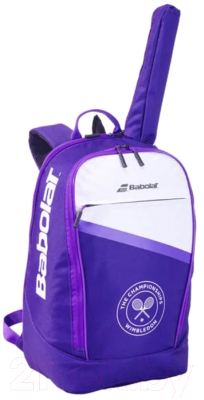 Рюкзак спортивный Babolat Backpack Classic Wim / 753086-167 (белый/фиолетовый)
