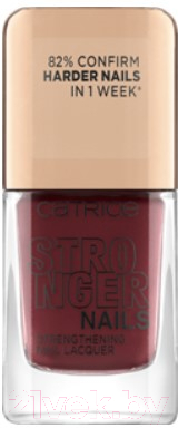 

Лак для ногтей Catrice, Бордовый, Stronger Nails Strengthening Nail Lacquer тон 01