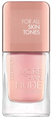 

Лак для ногтей Catrice, Розовый;персиковый, More Than Nude Nail Polish тон 12