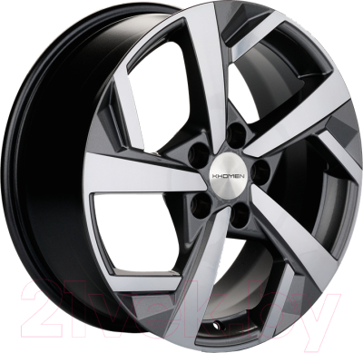 

Литой диск Khomen, KHW1712 RAV4 17x7" 5x114.3мм DIA 60.1мм ET 39мм Gray FP