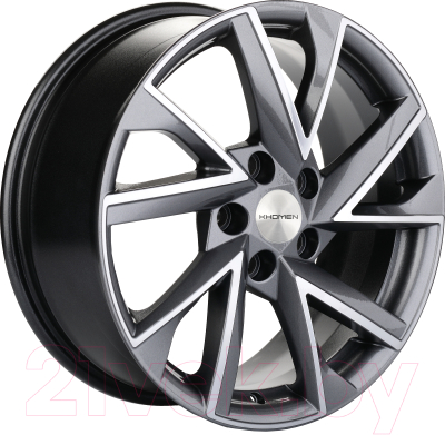 

Литой диск Khomen, KHW1714 Kuga/Focus 17x7" 5x108мм DIA 63.35мм ET 50мм Gray FP