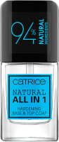База для лака Catrice Natural All in 1 Hardening Base&Top Coat (10.5мл) - 