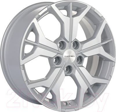 

Литой диск Khomen, KHW1715 RAV4 17x7" 5x114.3мм DIA 60.1мм ET 39мм F-Silver FP