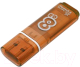 Usb flash накопитель SmartBuy Glossy Series Orange 8GB (SB8GBGS-Or) - 