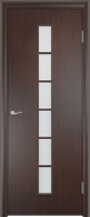 Дверь межкомнатная Тип-С С12 ДО(Ю) 80x200 (венге) - 