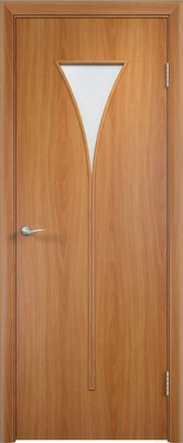 Дверь межкомнатная Тип-С С4 ДО(Ю) 80x200 (миланский орех)