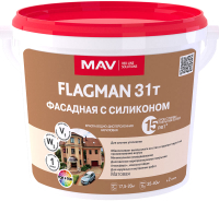 

Краска, Flagman ВД-АК-1031т фасадная с силиконом
