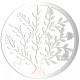 Декор настенный Arthata Оливковое дерево 35x35-V / 072-1 (белый) - 