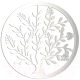 Декор настенный Arthata Оливковое дерево 50x50-V / 072-1 (белый) - 