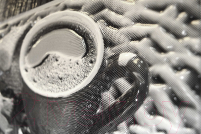 Изображение товара Панель ПВХ Grace Кофейный набор ч/б (602x1002x5мм)