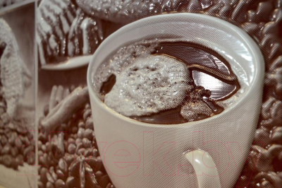 Изображение товара Панель ПВХ Grace Кофейный набор Сепия (602x1002x5мм)