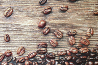 Панель ПВХ Grace Усиленная Кофейные зерна (602x1002x5мм) - 