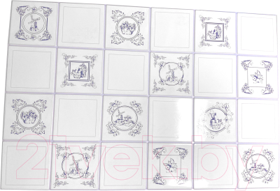 Изображение товара Панель ПВХ Grace Усиленная Плитка Голландия (902x601x5мм)