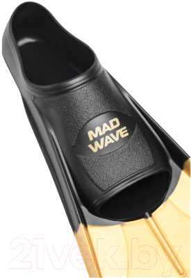 Ласты Mad Wave Training 43-44 (золото)