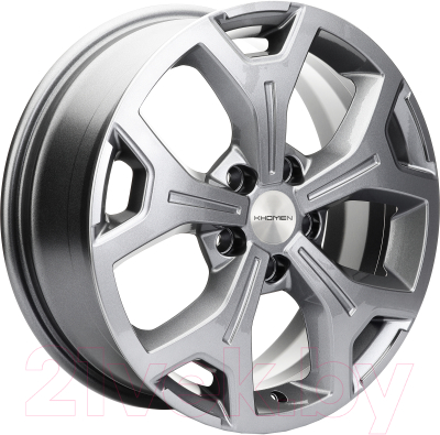 

Литой диск Khomen, KHW1710 Kaртur/Arkana 17x6.5" 5x114.3мм DIA 66.1мм ET 50мм Gray