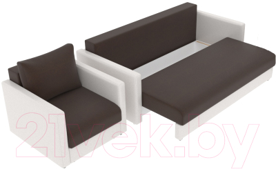 Комплект мягкой мебели Divanta Эдем 7 5-6 (диван, кресло)