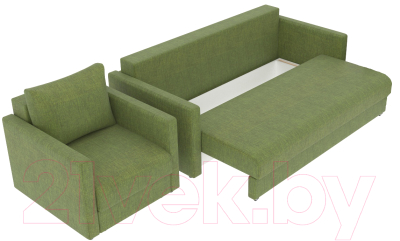 Комплект мягкой мебели Divanta Эдем 7 12 (диван, кресло)