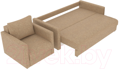 Комплект мягкой мебели Divanta Эдем 7 14 (диван, кресло)