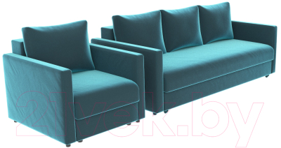 Комплект мягкой мебели Divanta Эдем 7 22 (диван, кресло)