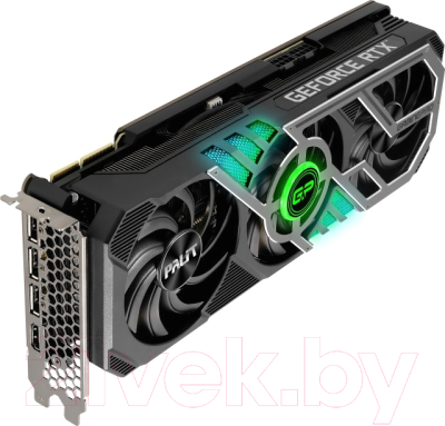 Изображение товара Видеокарта Palit RTX 3090 GamingPro 24G GDDR6X (NED3090019SB-132BA)