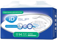 Подгузники для взрослых ID Slip (M, 30шт) - 