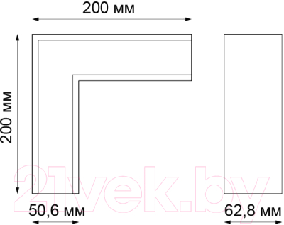 Коннектор для шинопровода Novotech Kit 135029 (черный)