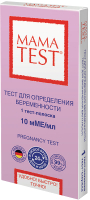 Тест на беременность Mama Test Одношаговый 10 мМЕ/мл - 
