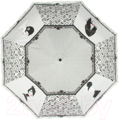 Зонт складной Emme M438-OC Art Deco Beige