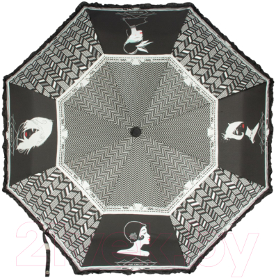 Зонт складной Emme M438-OC Art Deco Black