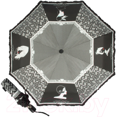 Зонт складной Emme M438-OC Art Deco Black