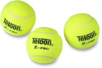 Набор теннисных мячей Teloon Z-Pro 818Т Р3 (3шт, желтый) - 