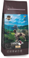 Сухой корм для собак Landor Для взрослых собак всех пород ягненок с рисом / 7843330 (15кг) - 