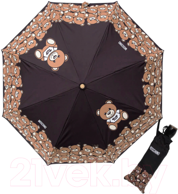 

Зонт складной Moschino, 8000-OCA Toy Teddy Bear Black
