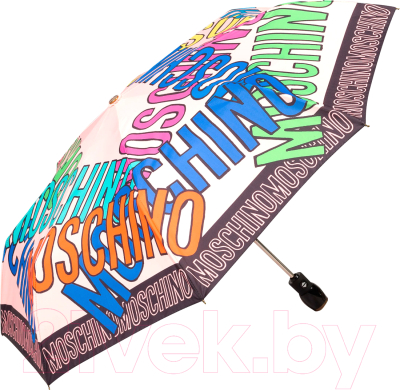 Зонт складной Moschino 8011-OCN Trocal Pink