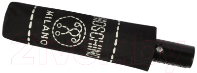 Зонт складной Moschino 8012-OCA Stitches Black