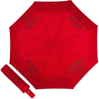 Зонт складной Moschino 8012-OCC Stitches Red - 