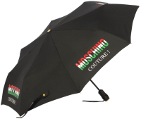 Зонт складной Moschino 8015-OCA Tricolore Black - 