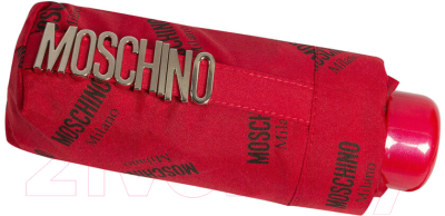 Зонт складной Moschino 8018-Superminic Logo Red