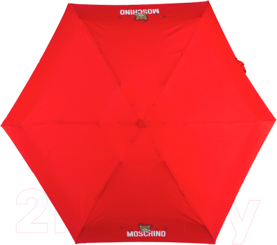Зонт складной Moschino 8042-superminiC Shadow Bear Red
