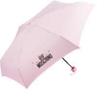 Зонт складной Moschino 8042-superminiN Shadow Bear Pink - 