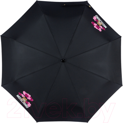 Зонт складной Moschino 8054-OCA Balloons Bear Black