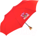 Зонт складной Moschino 8054-OCC Balloons Bear Red - 