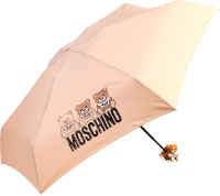 Зонт складной Moschino 8061-SuperminiA Bear Scribbles Beige - 