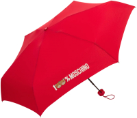 Зонт складной Moschino 8071-SuperminiIC 100% Moschino Red - 