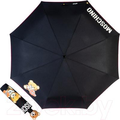 

Зонт складной Moschino, 8080-OCA Gift Bear Black